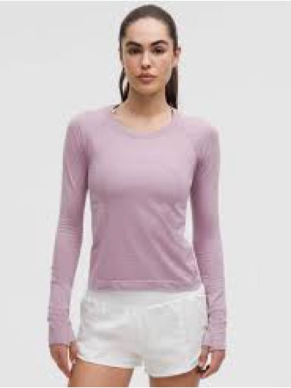boc Light Lavender Long-Sleeve Performance Top 1150